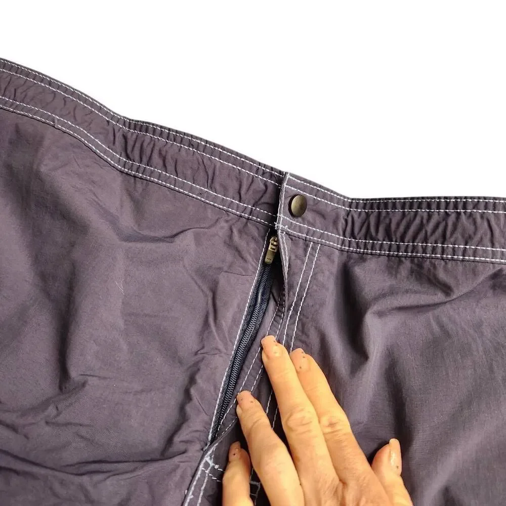 Caribbean Swimwear Blue Swim Trunks With Pockets Shorts on Sale 5 for 35